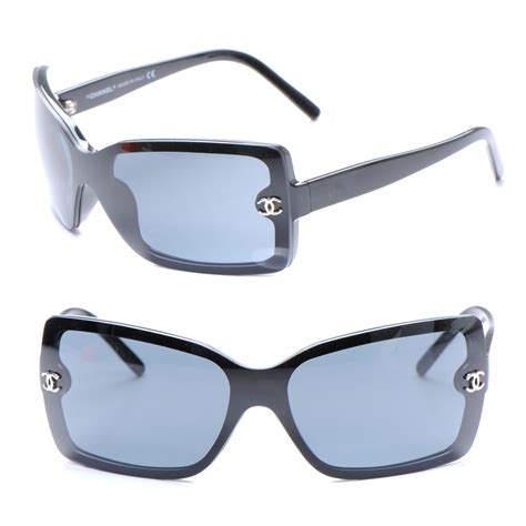 chanel sunglasses transparent side